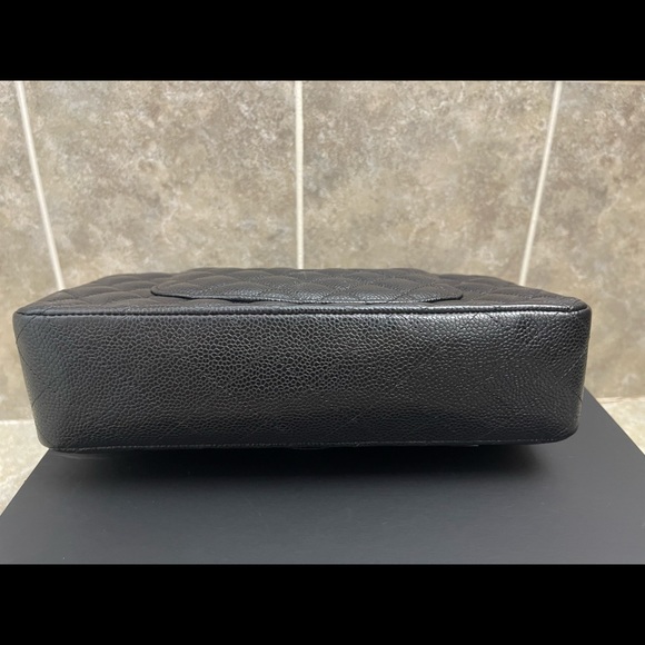 (SOLD)Chanel medium double flap bag caviar - Picture 12 of 12